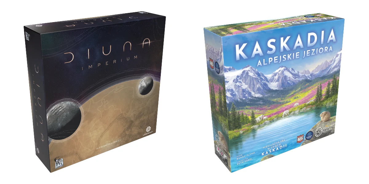 Pudełka Diuny Imperium i Kaskadii: Alpejskie jeziora