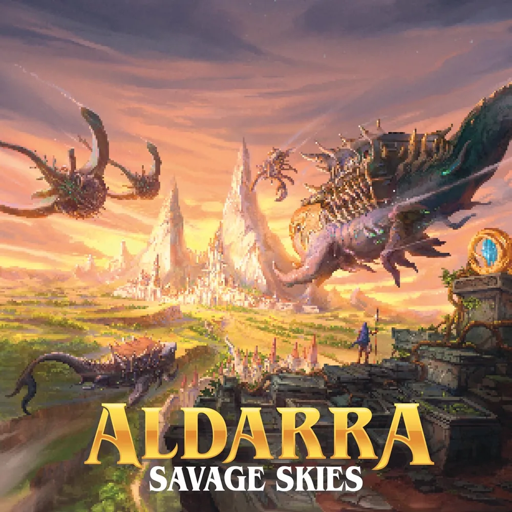 Okładka dodatku Aldarra: Savage Skies