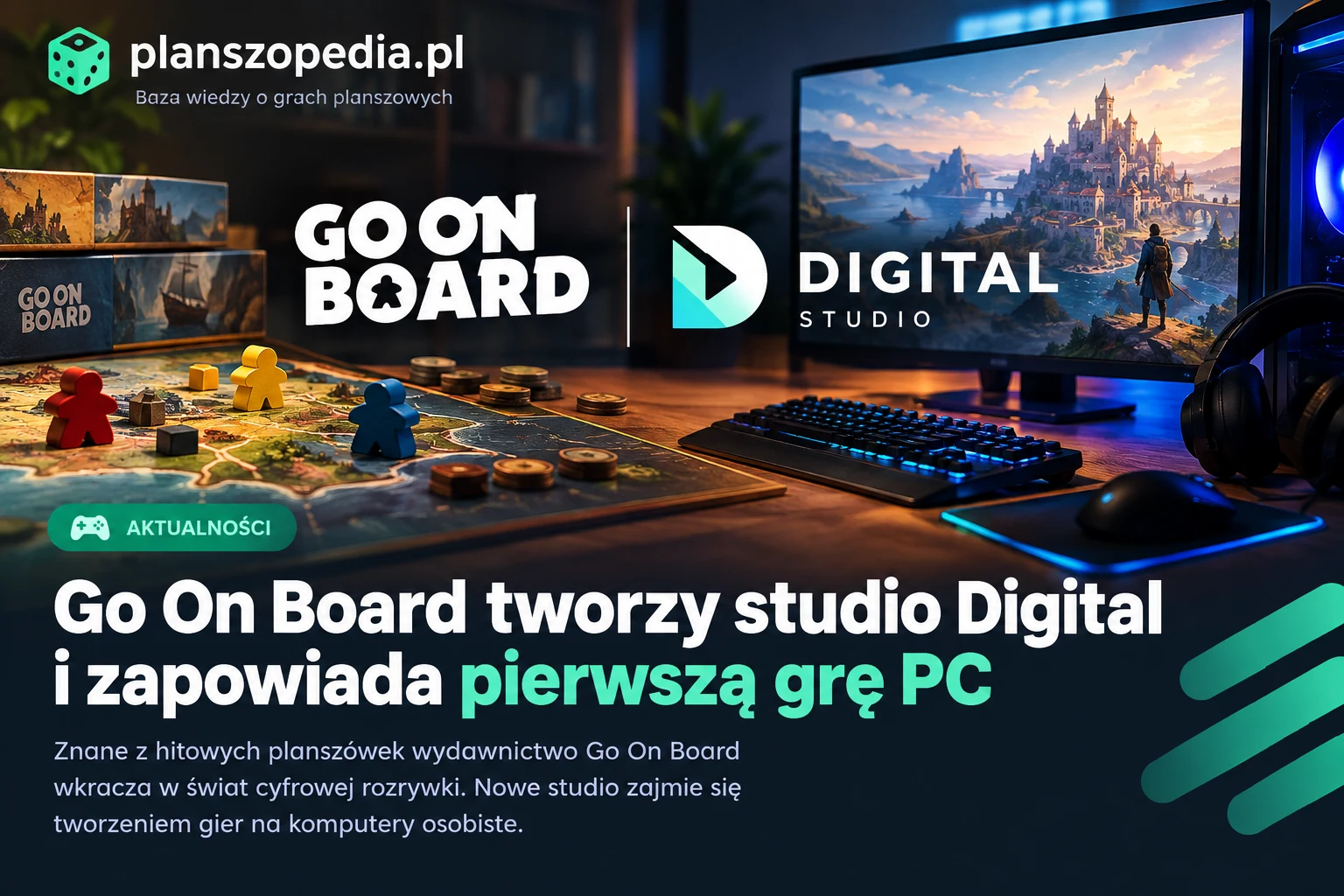 Go On Board tworzy studio Digital i zapowiada pierwszą grę PC