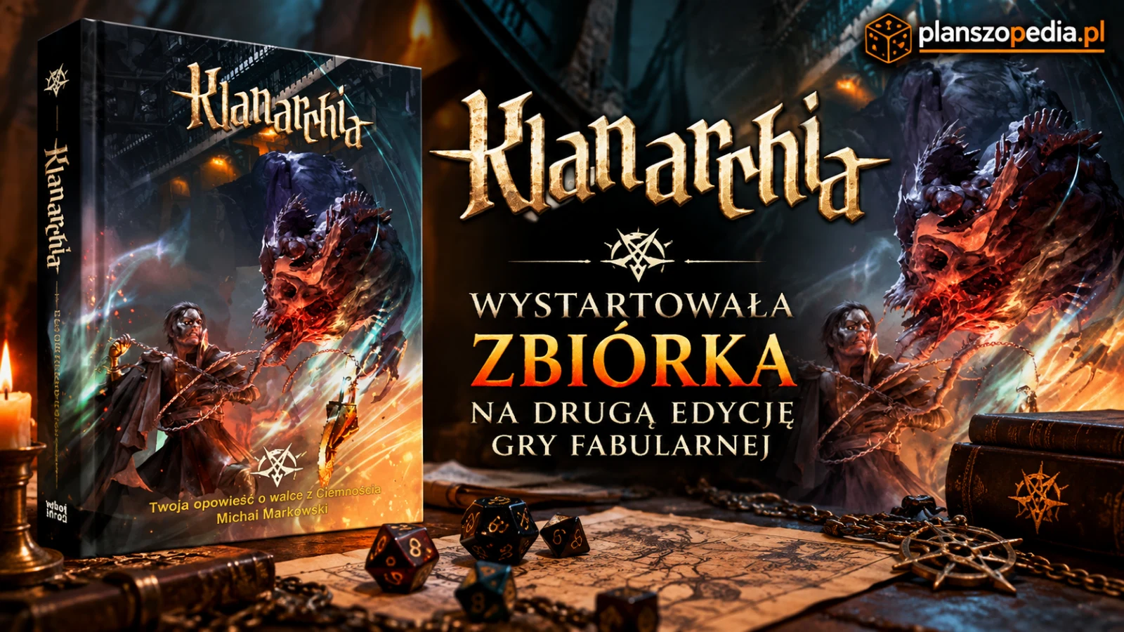 Wydawnictwo What the Frog rusza z kampania drugiej edycji gry Klanarchia na Gamefound