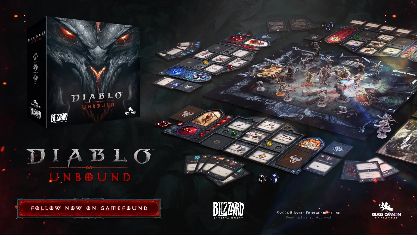 Diablo: Unbound. Pierwsza oficjalna planszówka Diablo od polskiego studia zmierza na Gamefound